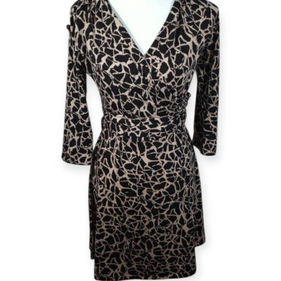 AZUL BY HOUSSY FAUX WRAP DRESS SZ.  EUC - Picture 3 of 7